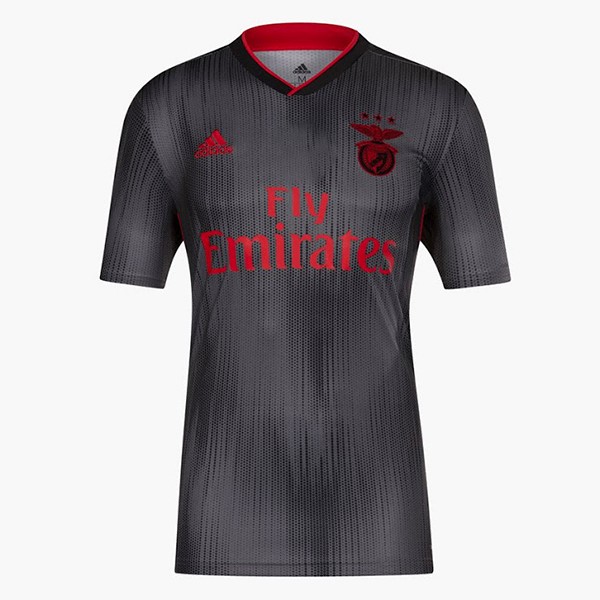 Camiseta Benfica Segunda equipo 2019-20 Negro Gris